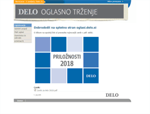 Tablet Screenshot of oglasi.delo.si